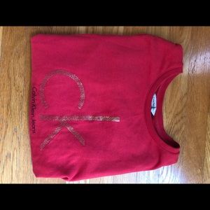 Calvin Klein Red Pullover